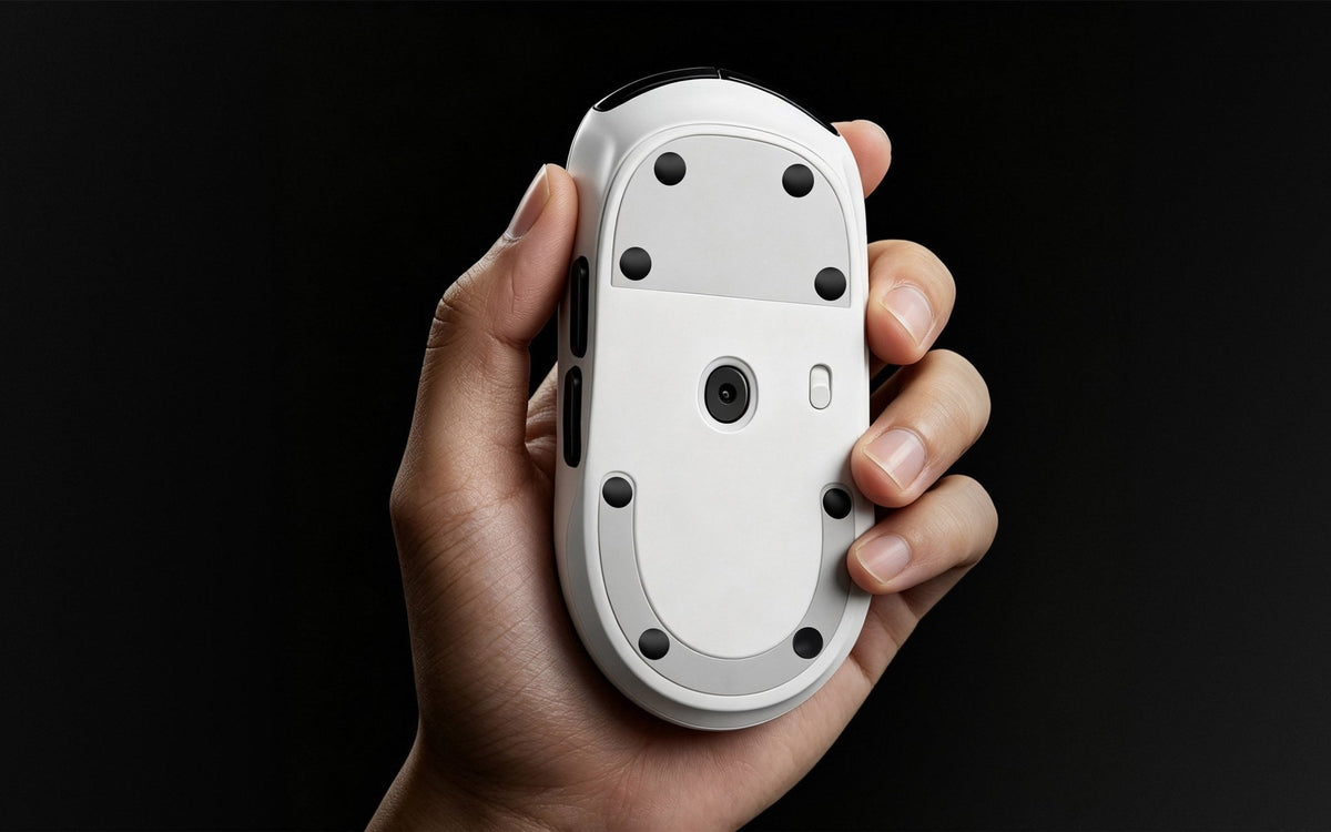 How Many Mouse Skate Dots Should You Use on a Glass Mousepad?