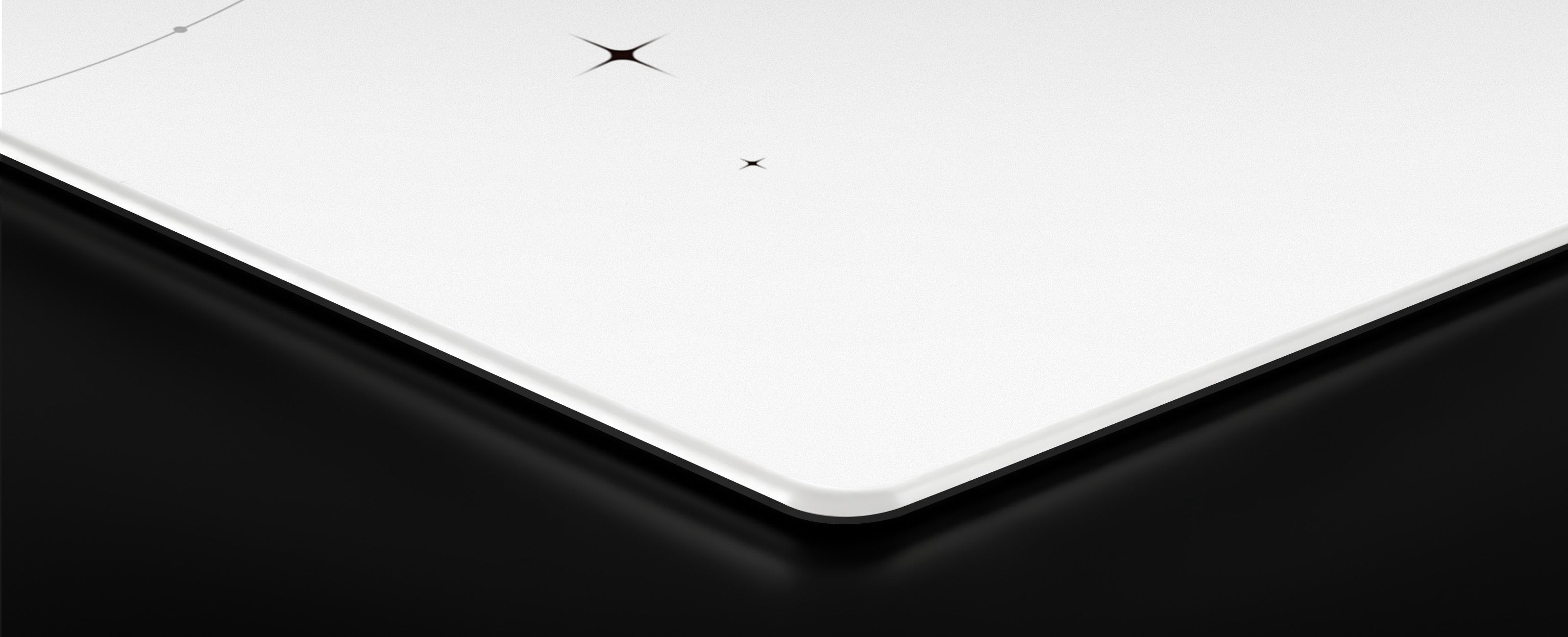 Close-up of the custom-sculpted 2.5D edge and corner of the CLST 2.0 Trace