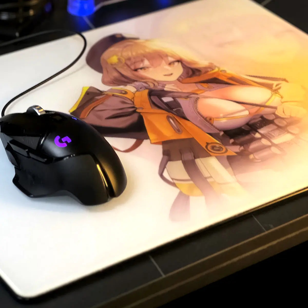 Ultimate Victory themed glass mousepad by Clustrs