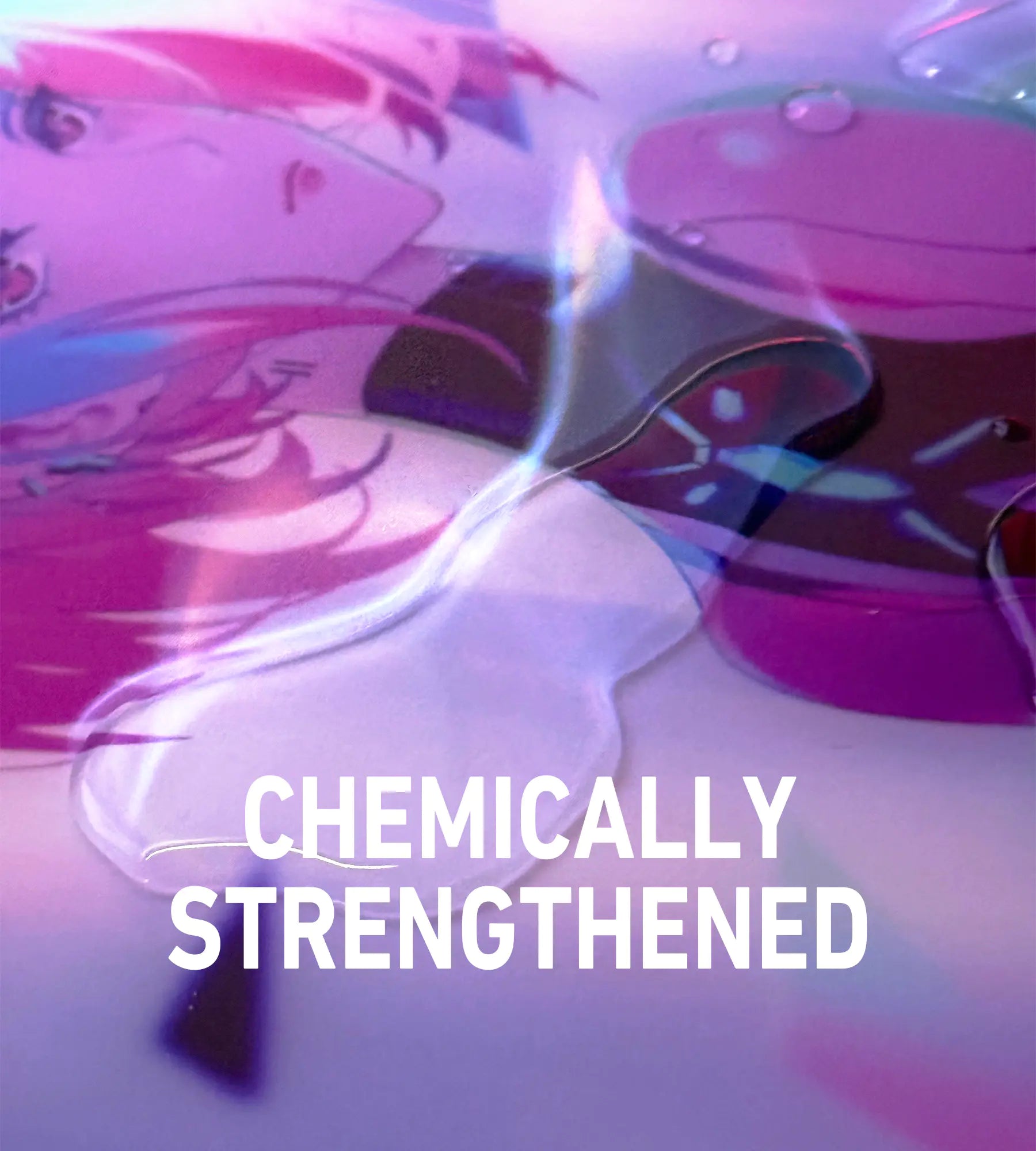 Made from Chemically Strengthened Glass for enhanced durability