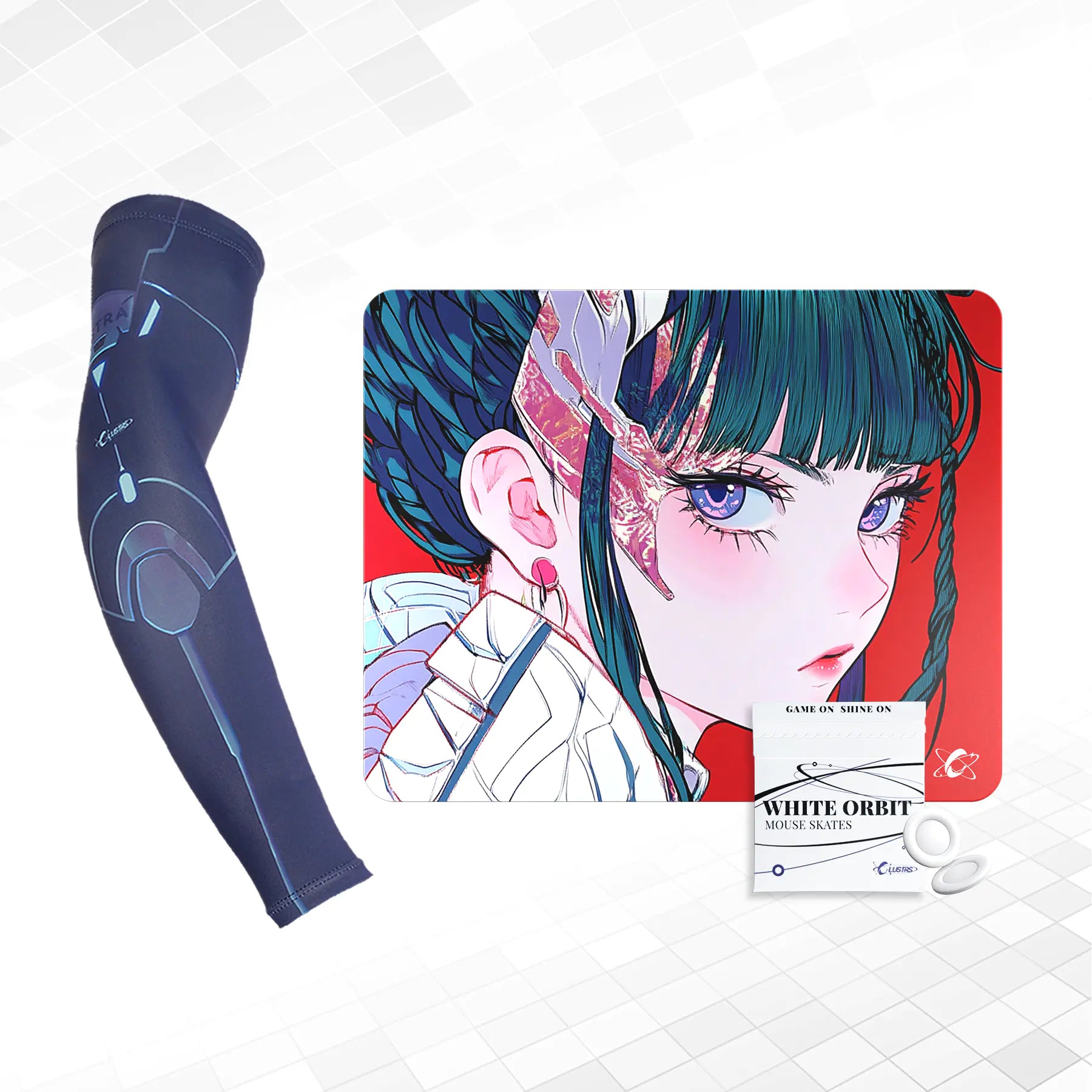 Akira Bundle - Glass Pad, Pro Sleeve & PTFE Skates