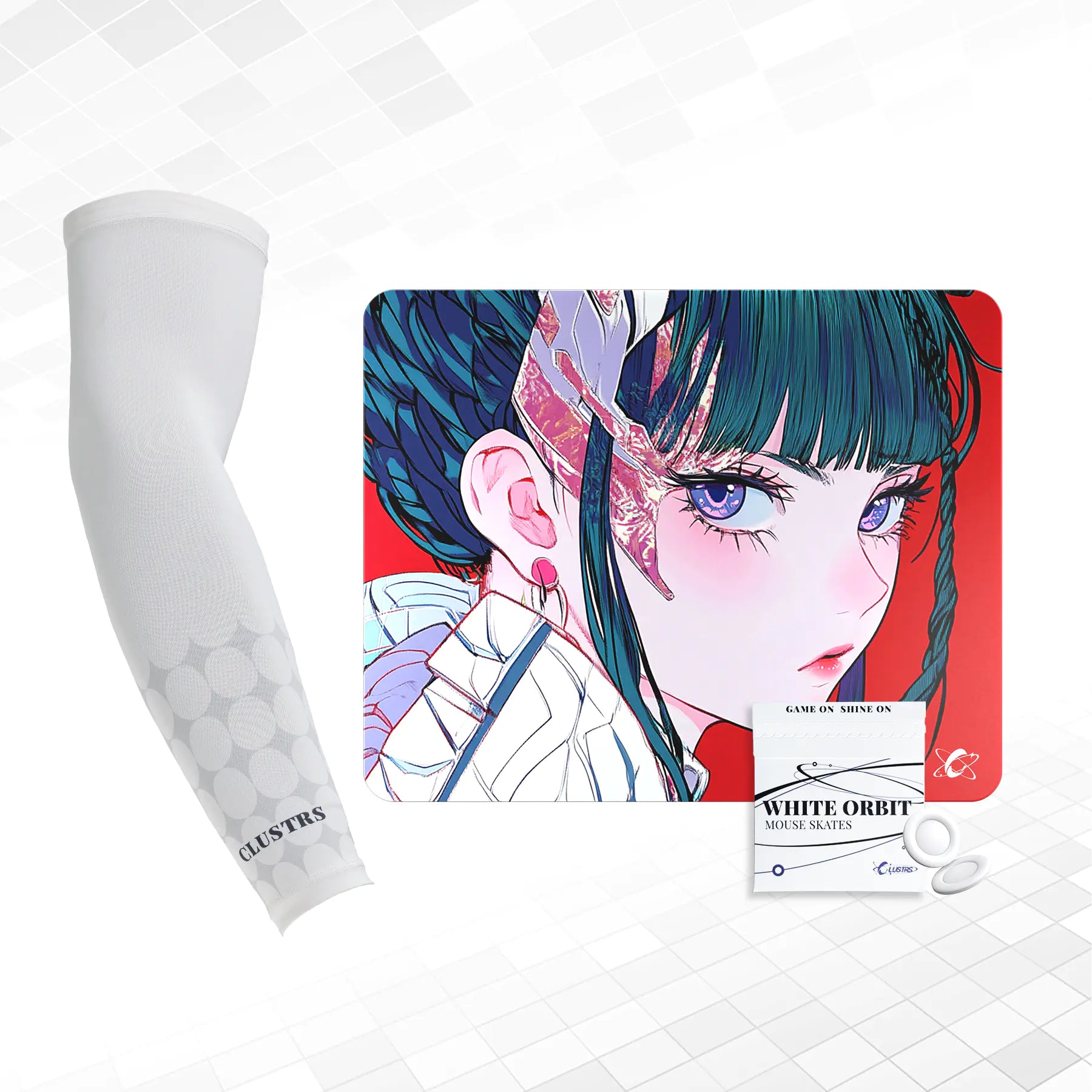 Akira Bundle - Glass Pad, Pro Sleeve & PTFE Skates