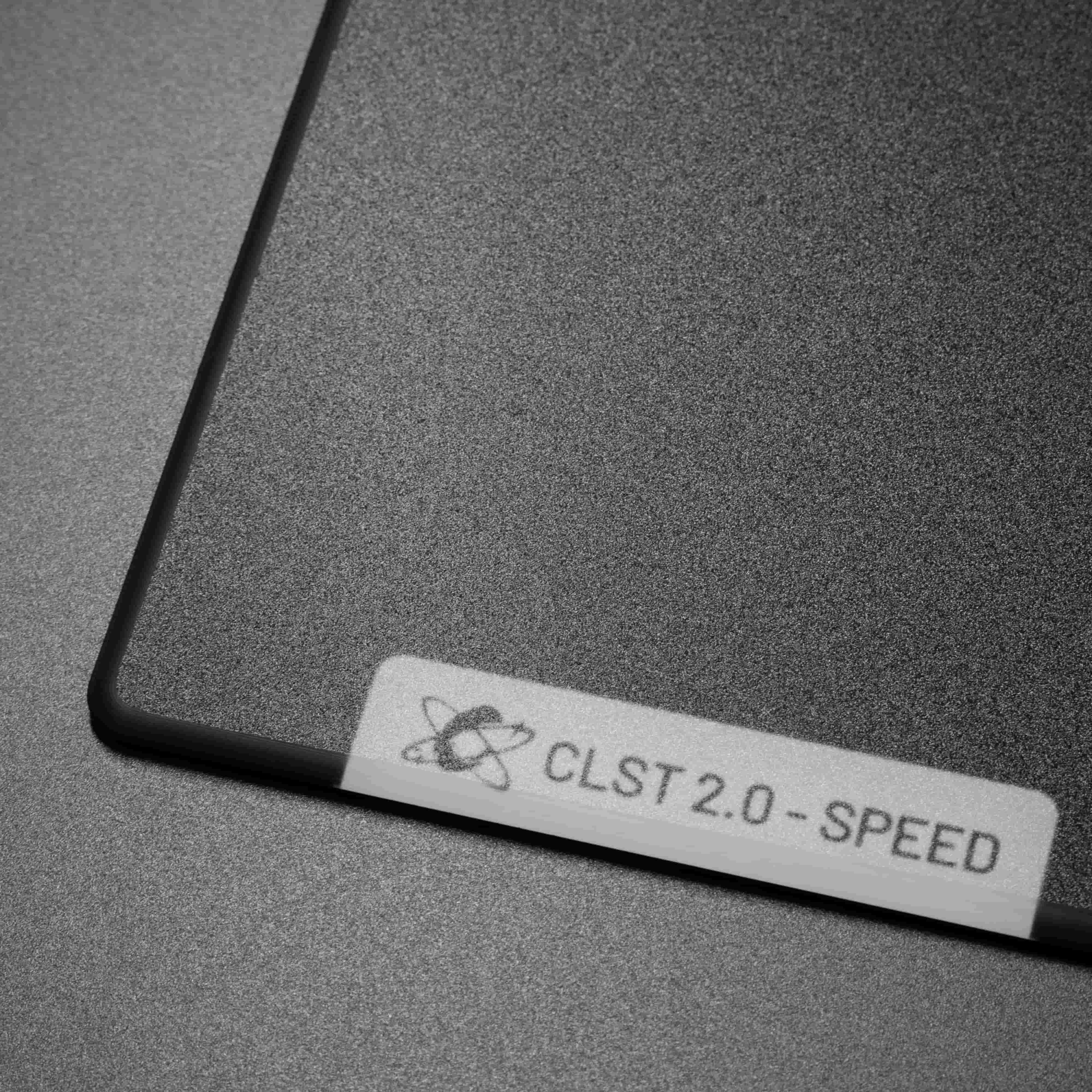 Clustrs Noir Glass Mousepad (CLST 2.0 Speed)