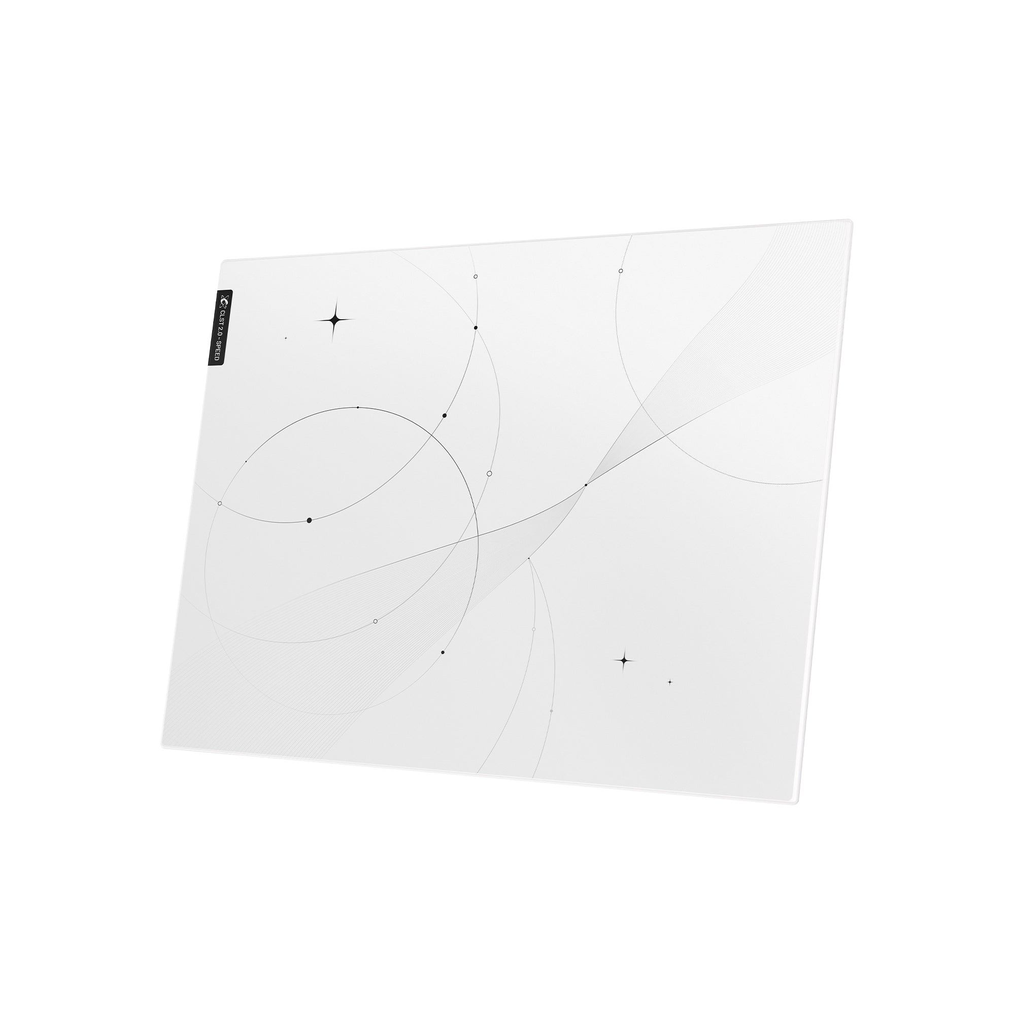 Clustrs Trace Glass Mousepad (CLST 2.0 Speed)