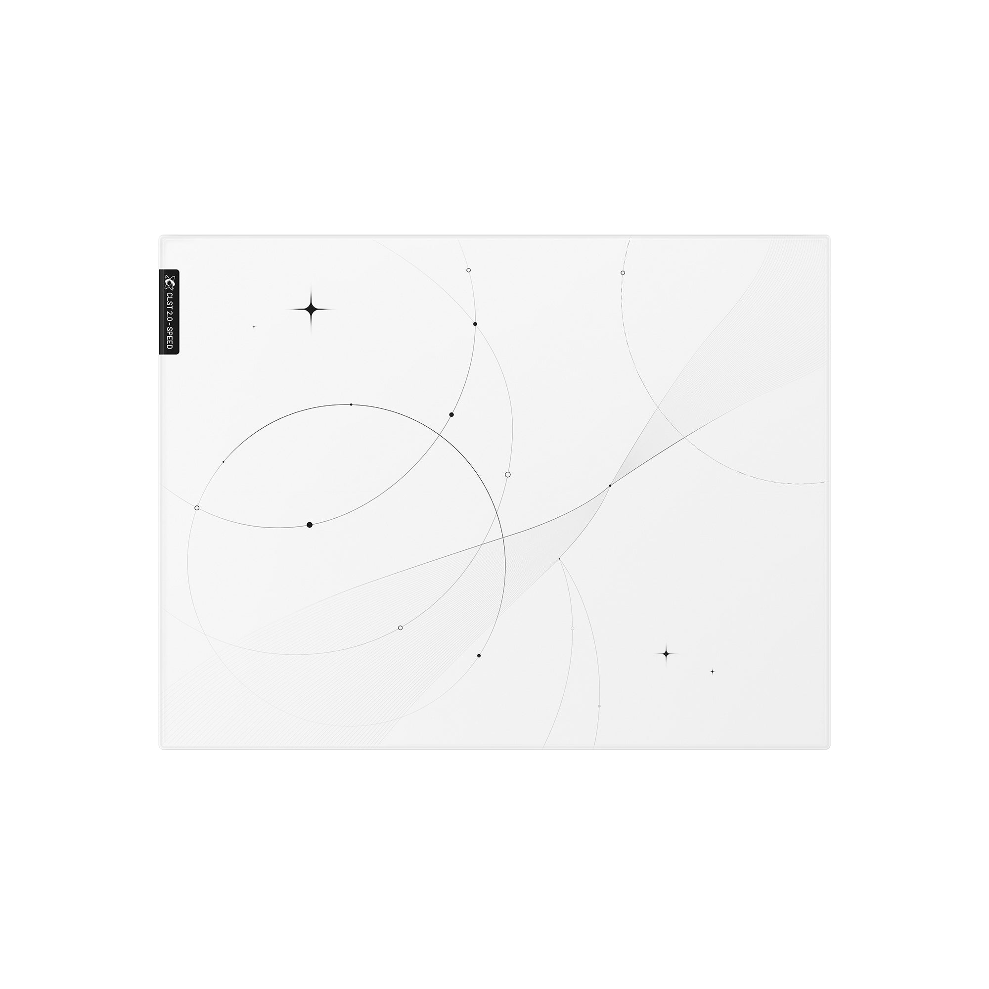 Clustrs Trace Glass Mousepad (CLST 2.0 Speed)