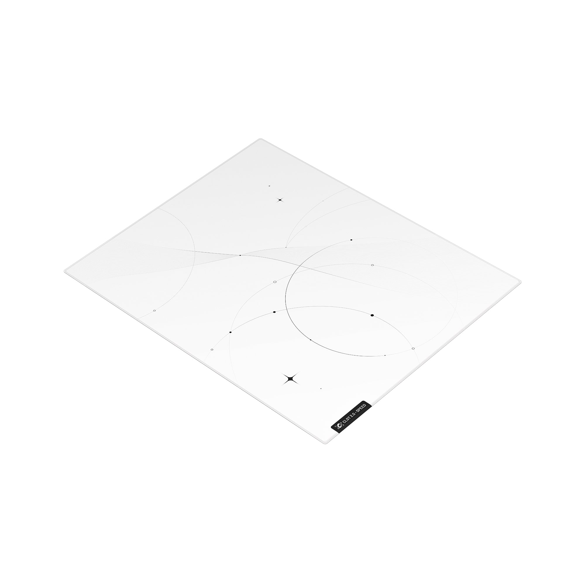 Clustrs Trace Glass Mousepad (CLST 2.0 Speed)