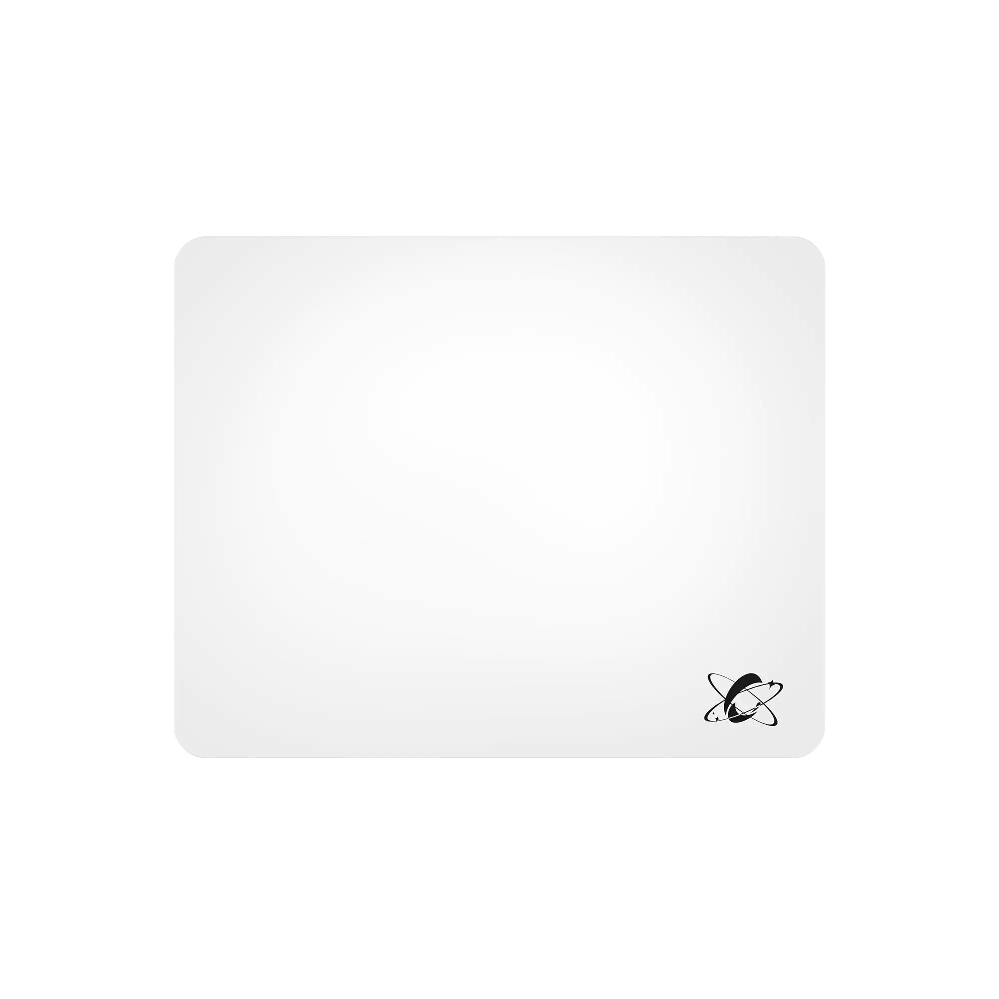 Clustrs Minimal White Glass Pad