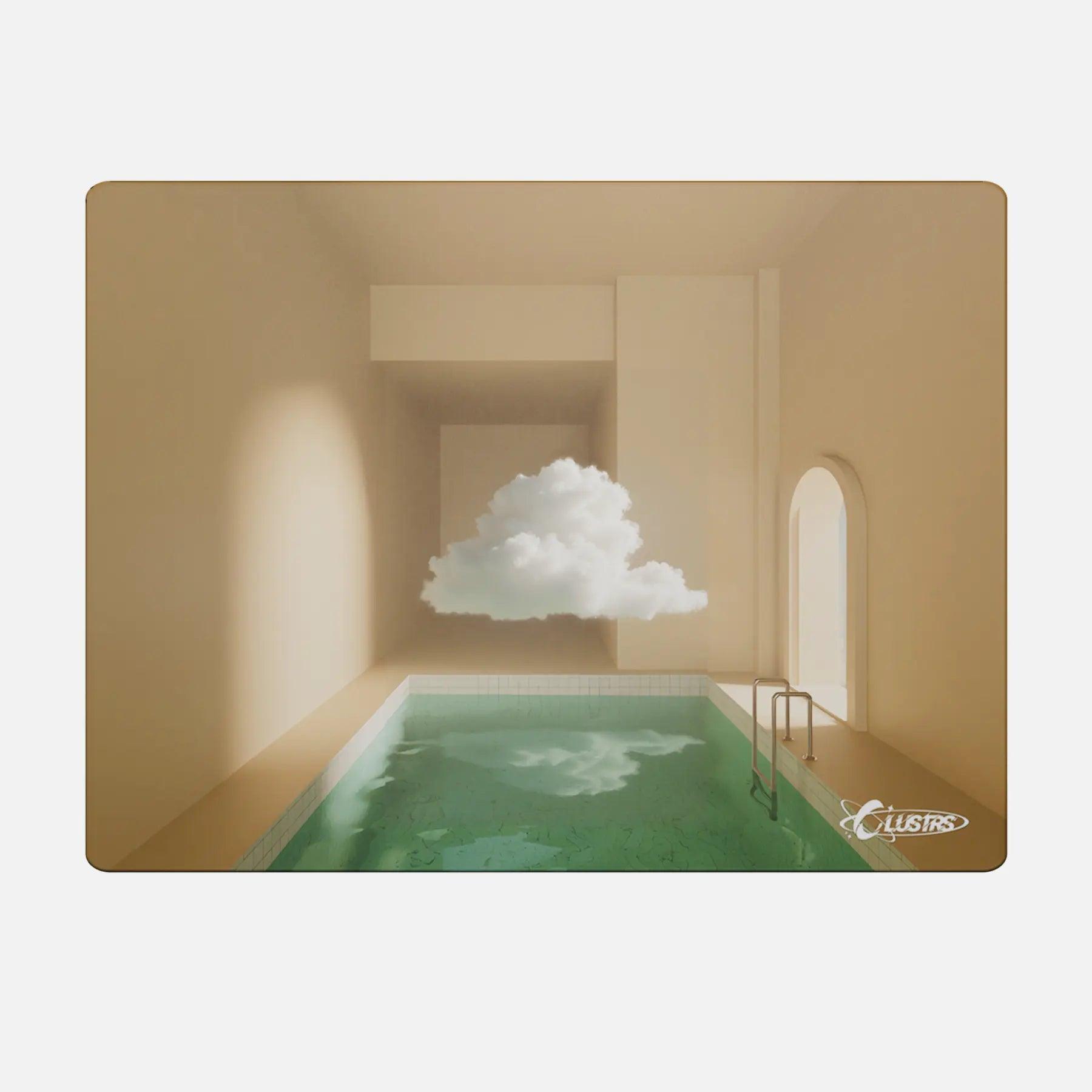 Tapis de souris en verre Clustrs x weirdo_chen Art Edition
