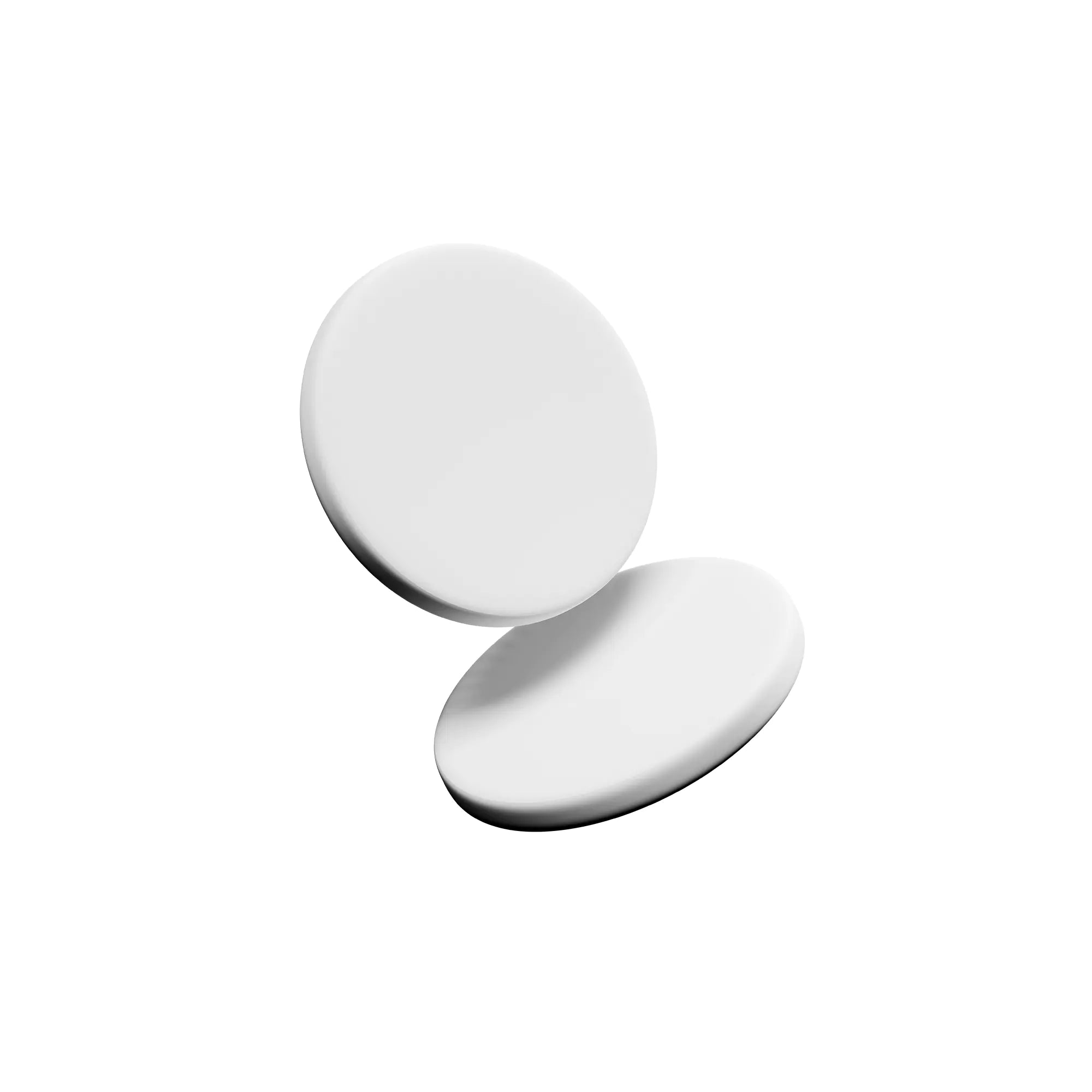Arctic White PTFE Mouse Skates