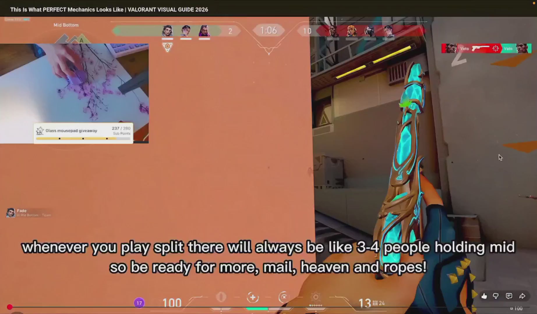 VALORANT Radiant #1 using Clustrs