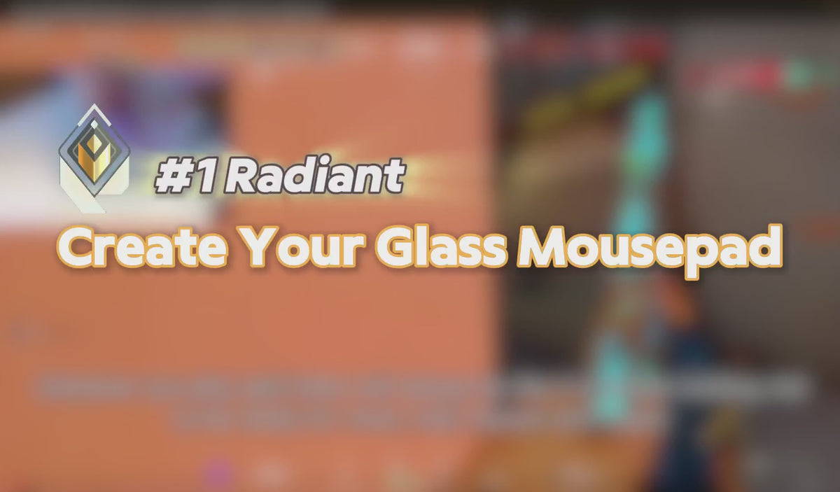 Create Your Unique Glass Mouse Pad | The Clustrs